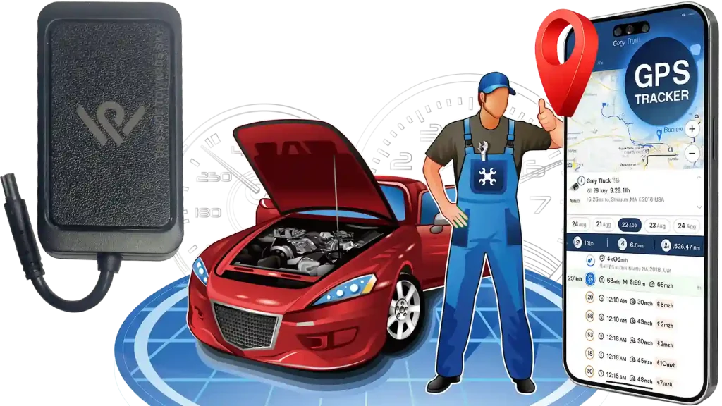 نصب ردیاب (جیپیاس) وایزر بی 60 در اصفهان کارسیتیآپشن