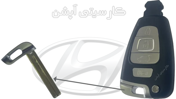 خرید ریموت وراکروز با تیغه کلید خام در اصفهان