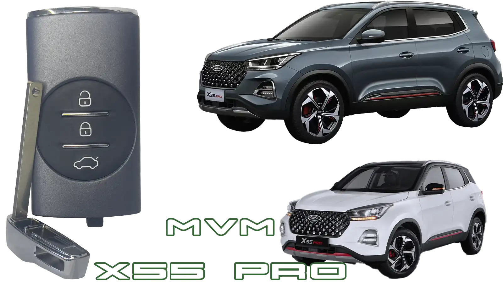 نحوه استفاده و قابلیت‌های ریموت کیلس خودرو MVM X55 Pro