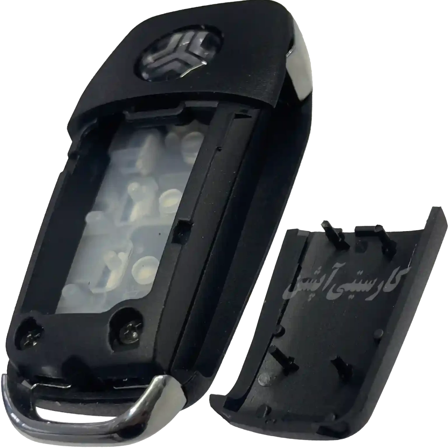 نمای داخل پوسته ریموت کنترل ساینا اس (S)