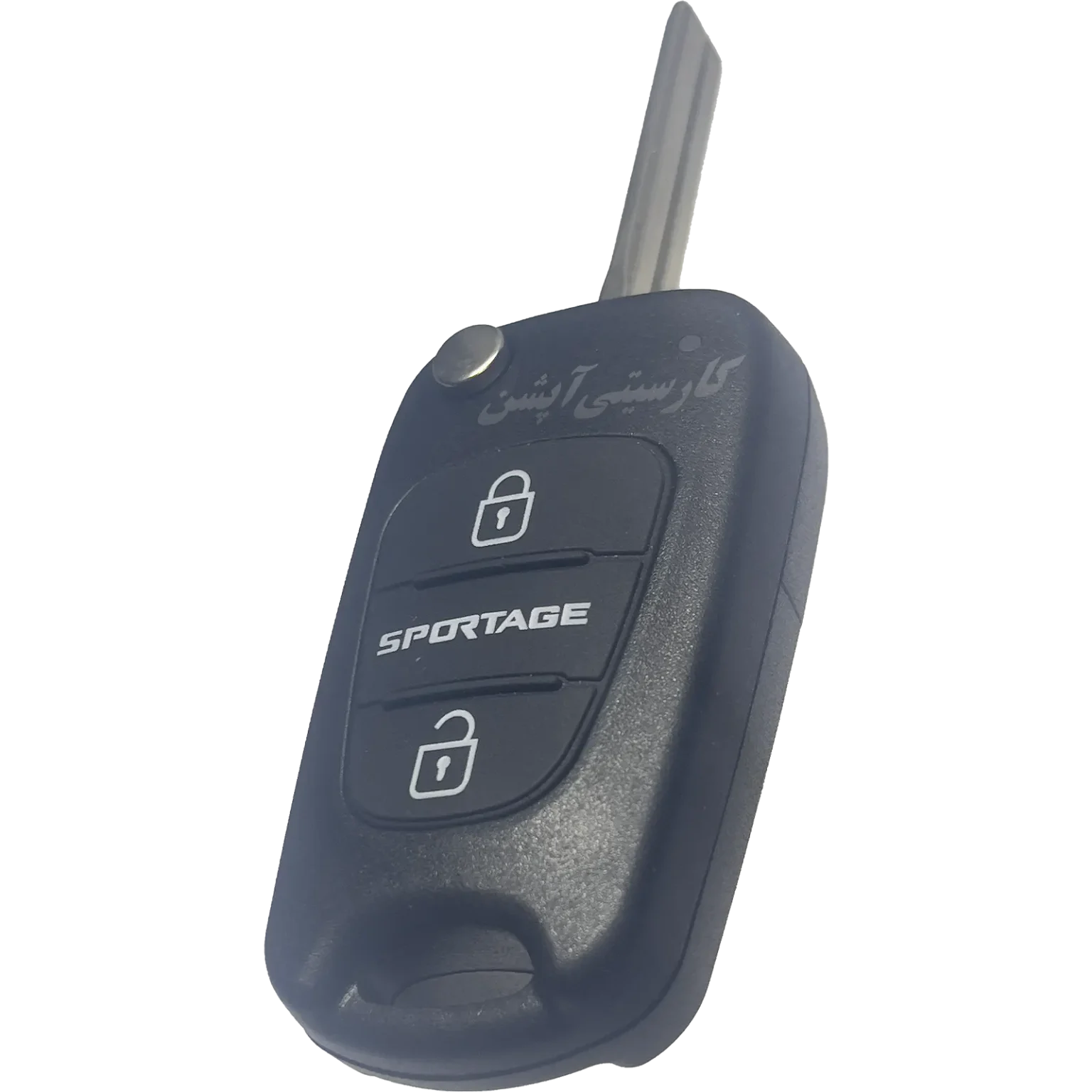 ریموت 2 دکمه فابریک کیا اسپورتیج (قابل کددهی با مدلهای 2010 الی 2014)