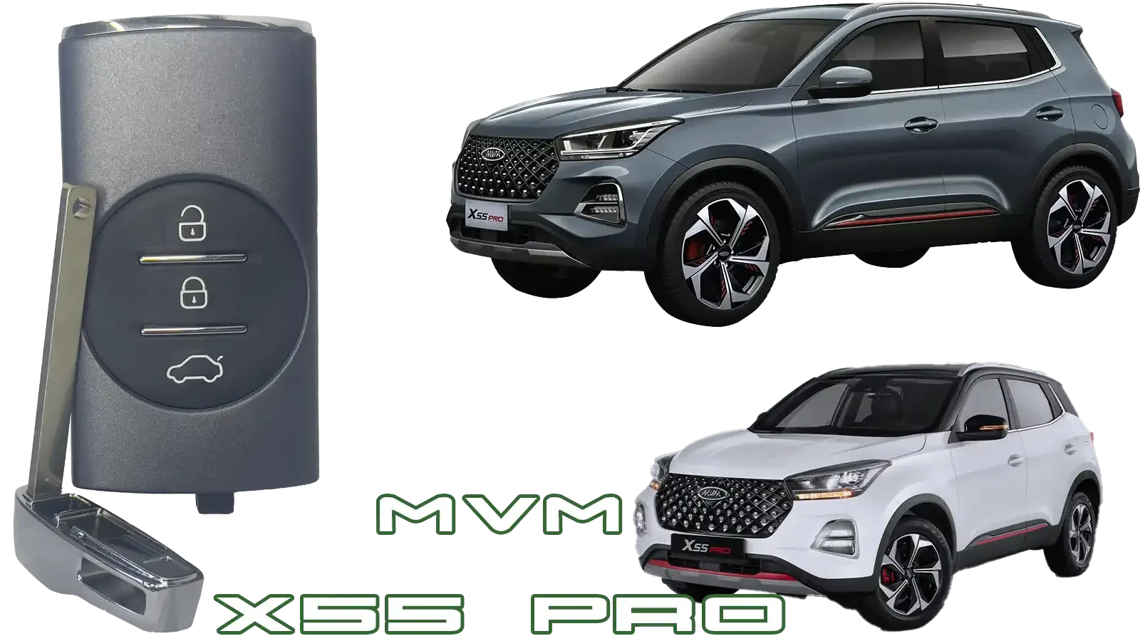 نحوه استفاده و قابلیت‌های ریموت کیلس خودرو MVM X55 Pro