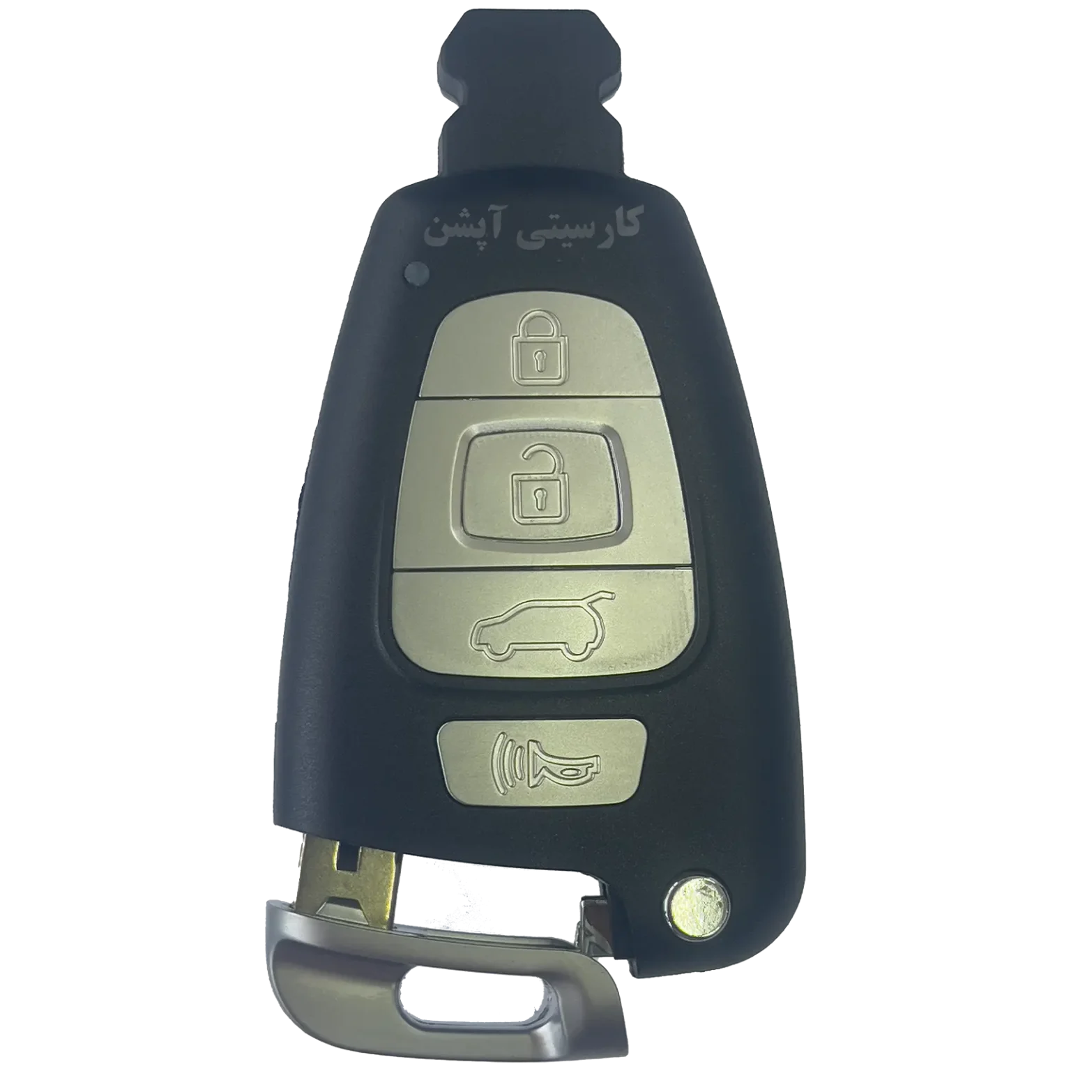 ریموت یدک خودرو هیوندای IX55 وراکروز با تیغه کلید خام