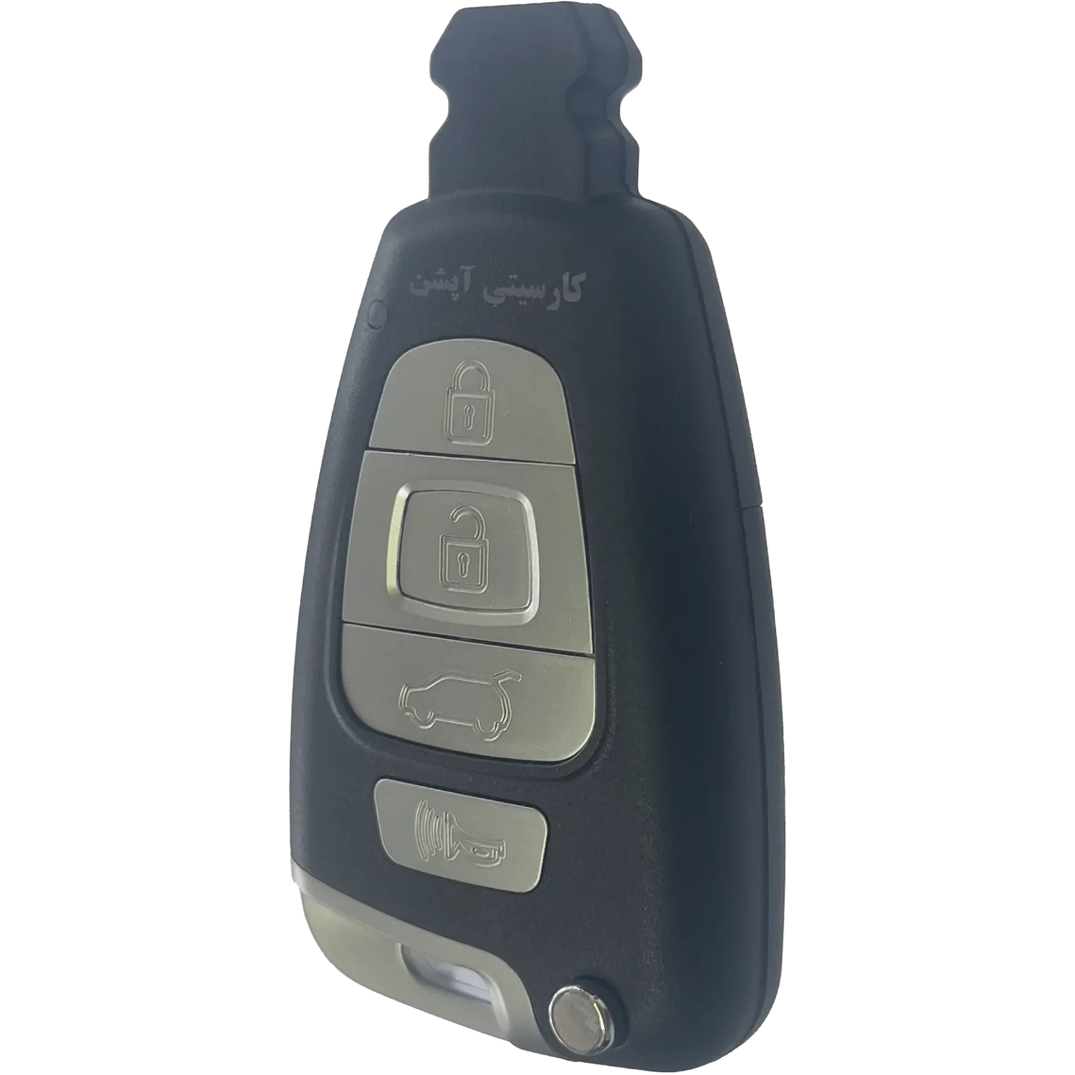 ریموت هیوندای وراکروز مدل چینی با دکمههای نقرهای - کارسیتی آپشن
